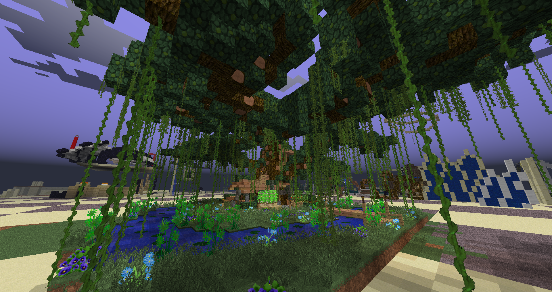 Minecraft galaxy